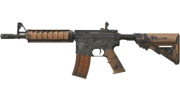 StatTrak™ M4A4 | Poly Mag (Battle-Scarred)