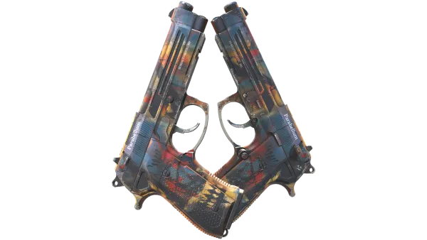 Dual Berettas | Hideout (Field-Tested)
