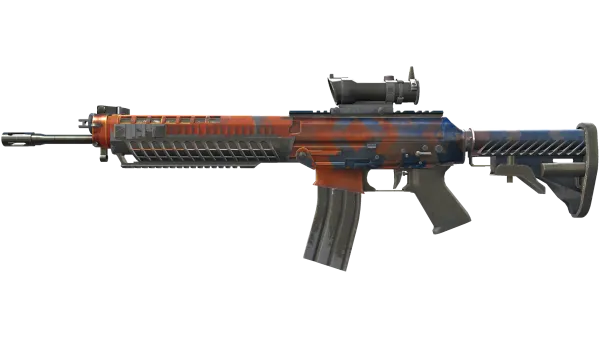 StatTrak™ SG 553 | Danger Close (Field-Tested)