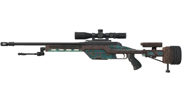 SSG 08 | Azure Glyph (Well-Worn)