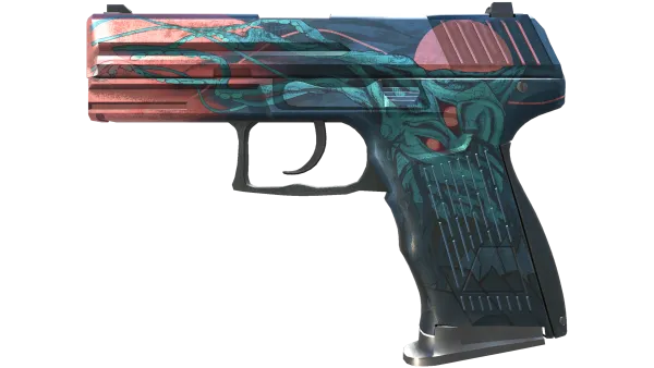 StatTrak™ P2000 | Gnarled (Battle-Scarred)