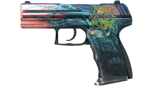 StatTrak™ P2000 | Gnarled (Field-Tested)