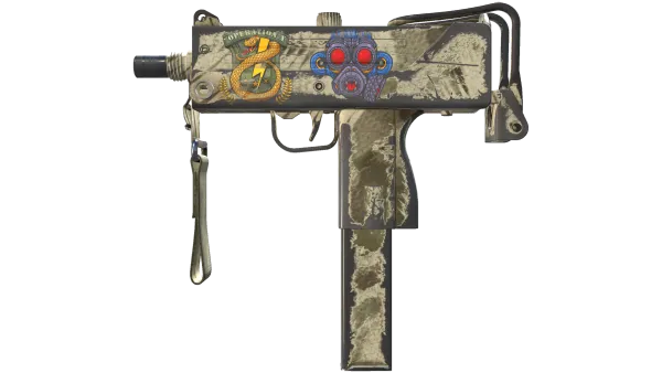 MAC-10 | Palm (Battle-Scarred)