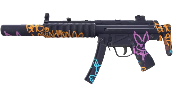 MP5-SD | Neon Squeezer (Field-Tested)