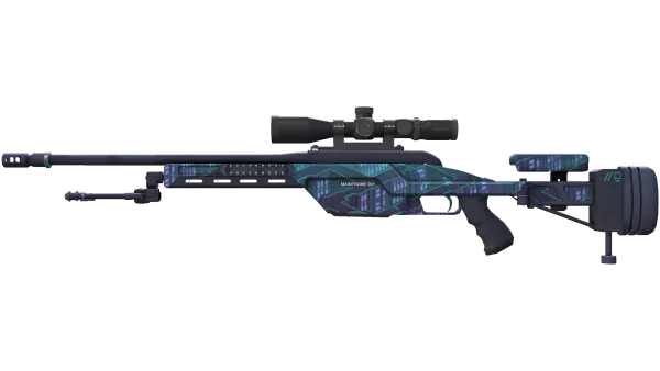 StatTrak™ SSG 08 | Mainframe 001 (Well-Worn)