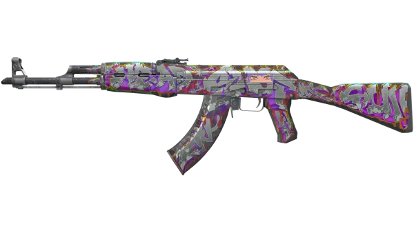 AK-47 | Head Shot (Well-Worn)