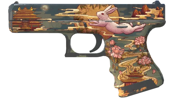 Glock-18 | Umbral Rabbit (Battle-Scarred)