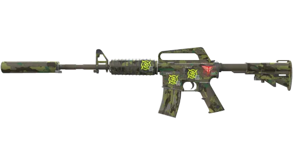 M4A1-S | Boreal Forest (Well-Worn)