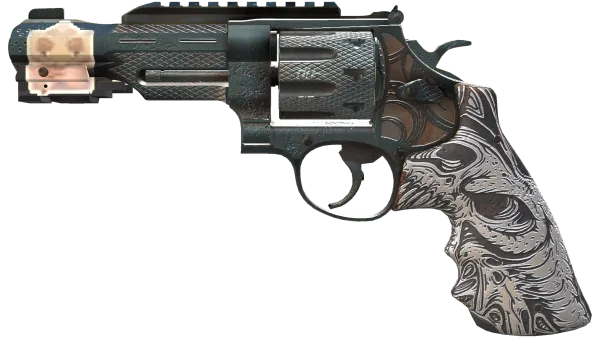 StatTrak™ R8 Revolver | Bone Forged (Field-Tested)