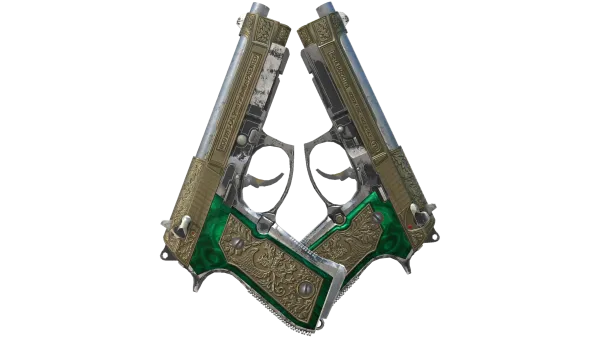 Dual Berettas | Royal Consorts (Battle-Scarred)
