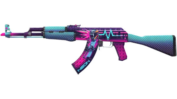 StatTrak™ AK-47 | Neon Rider (Minimal Wear)