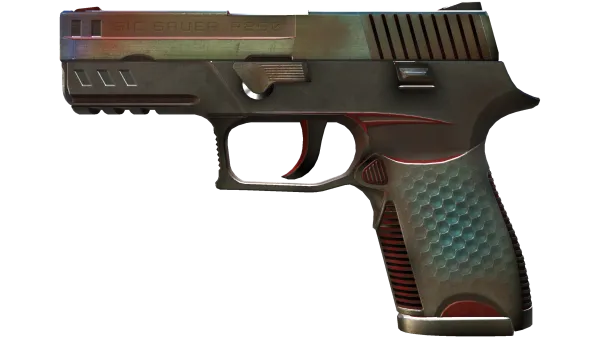 StatTrak™ P250 | Cyber Shell (Battle-Scarred)