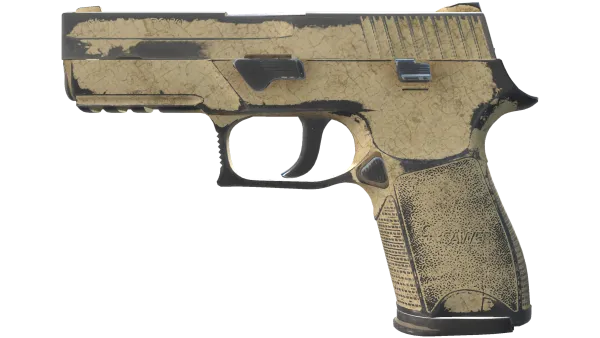 P250 | Sand Dune (Battle-Scarred)