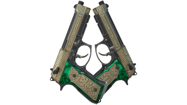 StatTrak™ Dual Berettas | Royal Consorts (Factory New)