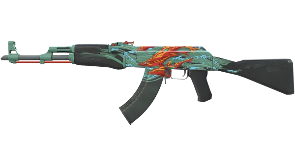 StatTrak™ AK-47 | Aquamarine Revenge (Factory New)