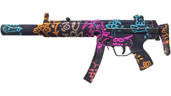 MP5-SD | Neon Squeezer (Field-Tested)