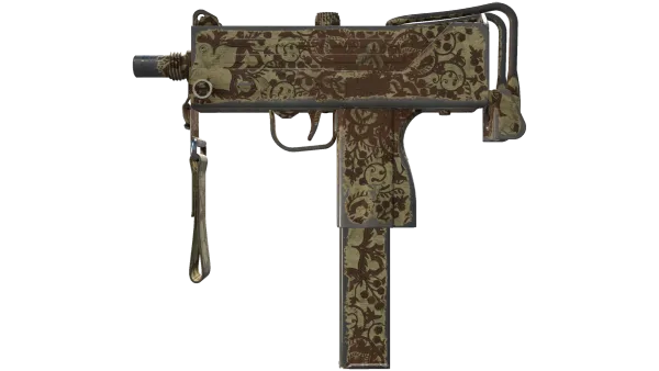 Souvenir MAC-10 | Sienna Damask (Field-Tested)