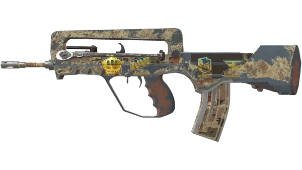 Souvenir FAMAS | CaliCamo (Battle-Scarred)