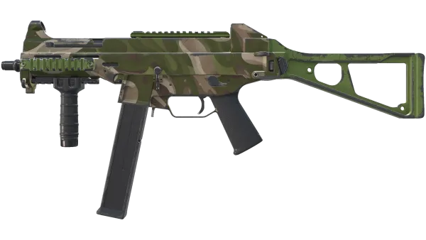 UMP-45 | Green Swirl (Field-Tested)