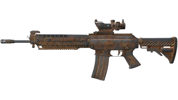 SG 553 | Safari Print (Battle-Scarred)