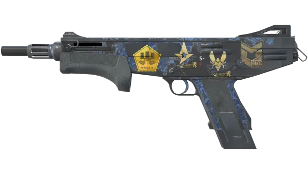 Souvenir MAG-7 | Navy Sheen (Battle-Scarred)