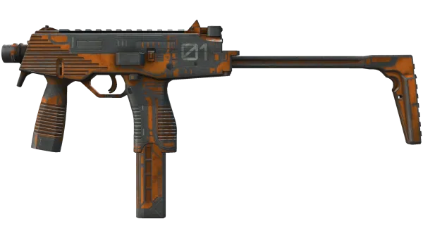 StatTrak™ MP9 | Modest Threat (Battle-Scarred)