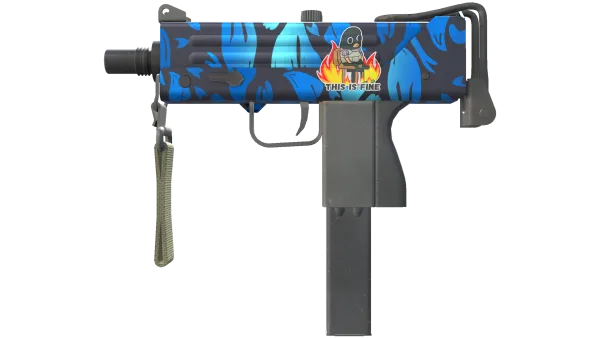 StatTrak™ MAC-10 | Oceanic (Minimal Wear)