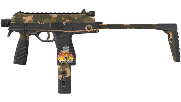 StatTrak™ MP9 | Black Sand (Minimal Wear)