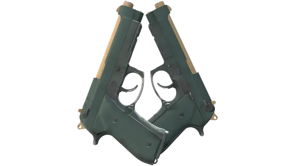 Dual Berettas | Contractor (Field-Tested)