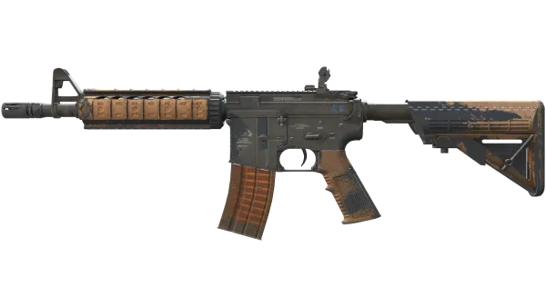M4A4 | Poly Mag (Battle-Scarred)