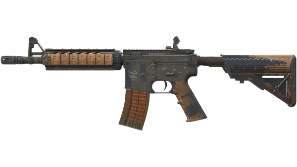 M4A4 | Poly Mag (Battle-Scarred)