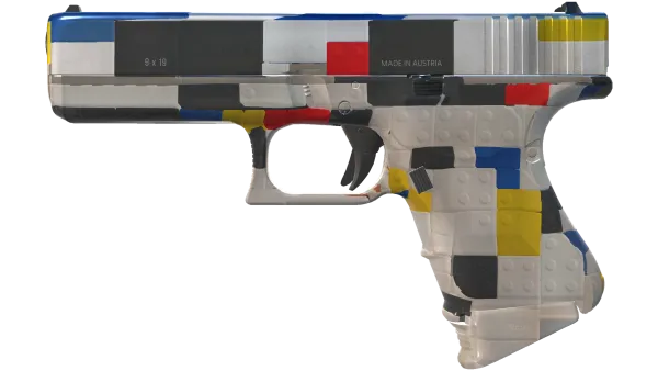 StatTrak™ Glock-18 | Block-18 (Minimal Wear)