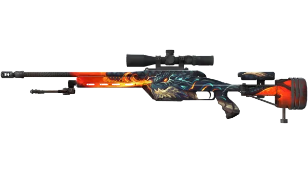 SSG 08 | Dragonfire (Factory New)