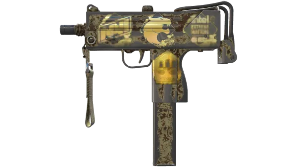 Souvenir MAC-10 | Sienna Damask (Battle-Scarred)