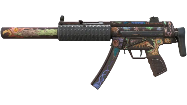 StatTrak™ MP5-SD | Necro Jr. (Battle-Scarred)
