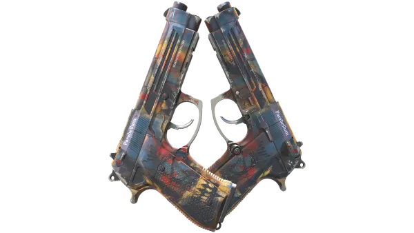 Dual Berettas | Hideout (Field-Tested)