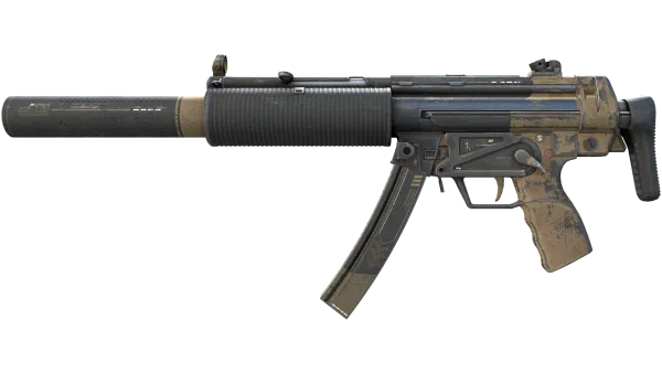 MP5-SD | Desert Strike (Battle-Scarred)