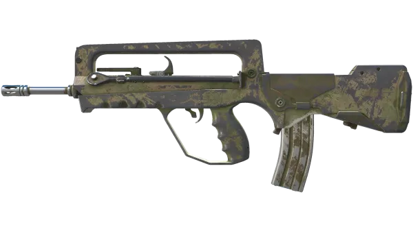 FAMAS | Palm (Battle-Scarred)