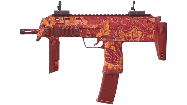MP7 | Coral Paisley (Field-Tested)