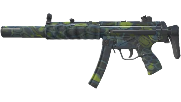 MP5-SD | Lime Hex (Minimal Wear)