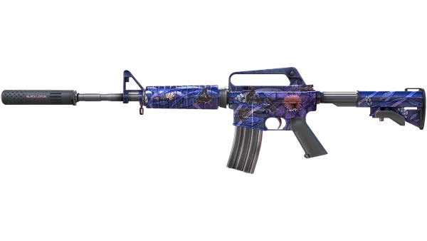 M4A1-S | Black Lotus (Minimal Wear)