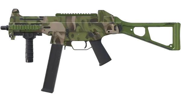 UMP-45 | Green Swirl (Field-Tested)