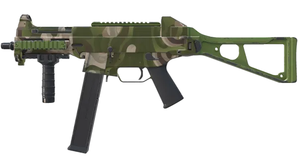 UMP-45 | Green Swirl (Field-Tested)