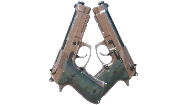 Dual Berettas | Rose Nacre (Field-Tested)