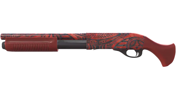Sawed-Off | Crimson Batik (Minimal Wear)