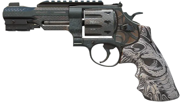 StatTrak™ R8 Revolver | Bone Forged (Minimal Wear)