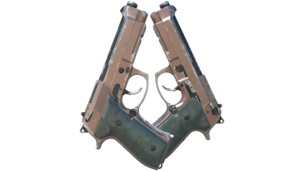 Dual Berettas | Rose Nacre (Field-Tested)