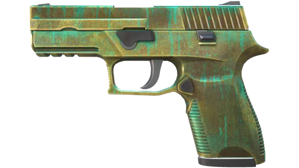P250 | Verdigris (Battle-Scarred)
