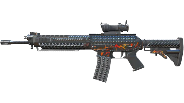 SG 553 | Heavy Metal (Minimal Wear)