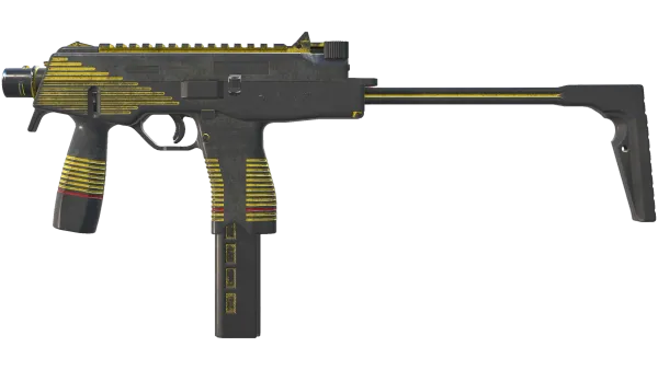 MP9 | Bee-Tron (Battle-Scarred)